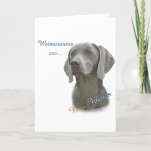 Weimeraner Best Friend 2 Karte