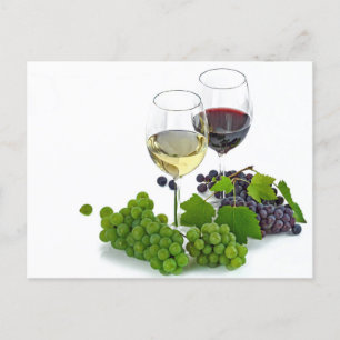 Wein 2 Postkarte