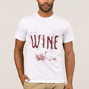 Wein. 2 T-Shirt