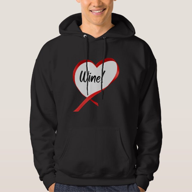 Wein 9 hoodie (Vorderseite)
