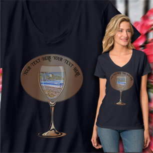 Wein am Strand Los Muertos 786 T-Shirt