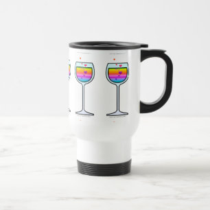 WEIN ART TRAVEL MUG REISEBECHER