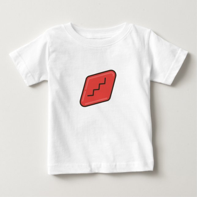 Wein Baby T-shirt (Vorderseite)