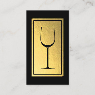Wein Barkeeper Sommelier Imitat Goldmedaille Visitenkarte