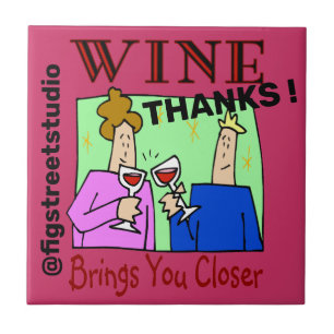 Wein bringt Sie Naher, bearbeiten Sie Text, person Fliese