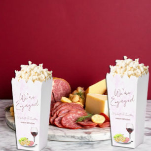 Wein- & Charcuterie-Engagement-Party Geschenkschachtel