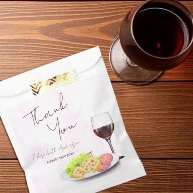 Wein- & Charcuterie-Junggesellinnenabschied Geschenktütchen (Von Creator hochgeladen)