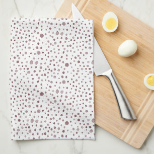 Wein Confetti Wasserfarbe Dots Küchentuch