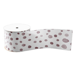 Wein Confetti Wasserfarben Dots Ribbon Ripsband