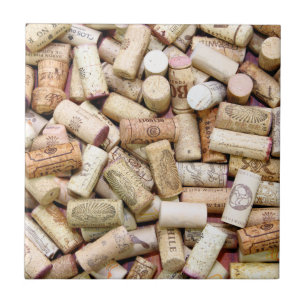 Wein Corks Tile Fliese