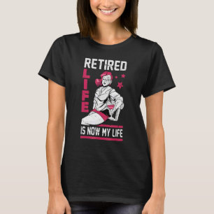 Wein - Das Leben ist jetzt mein Leben - Tag trinke T-Shirt