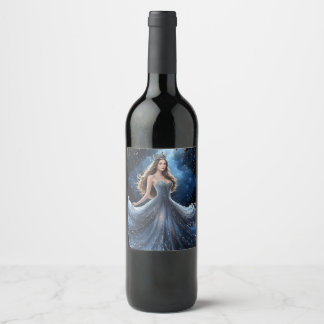 Wein der Königin Weinetikett