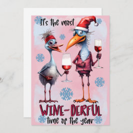 Wein Derful Feiertagskarte