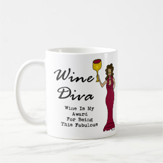 Wein-Diva "Wein ist mein Preis für Sein fabelhaft Tasse