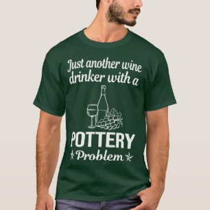 Wein Drinker Potterie T-Shirt