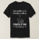 Wein Drinker Powerlift T-Shirt (Design vorne)