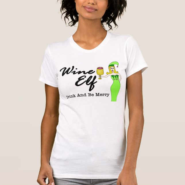 Wein-Elf-T - Shirt (Vorderseite)