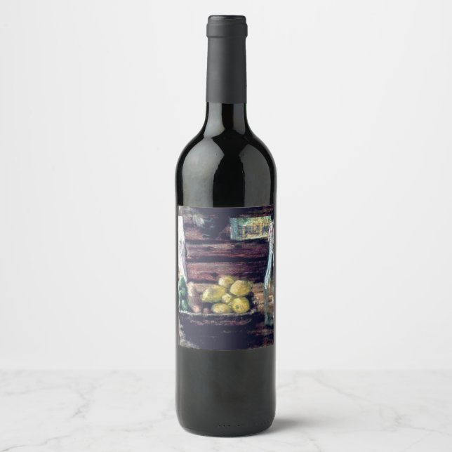Wein Flaschen Etikett (Vorderseite)