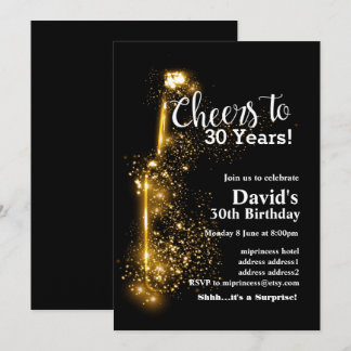 Wein Geburtstagseinladung, Fröhlich zu allen Jahre Einladung