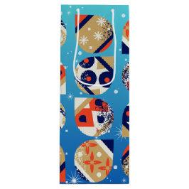 Wein-Geschenktasche Bold Modern Christmas Geschenktüte Für Weinflaschen