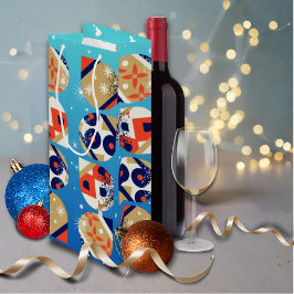 Wein-Geschenktasche Bold Modern Christmas Geschenktüte Für Weinflaschen