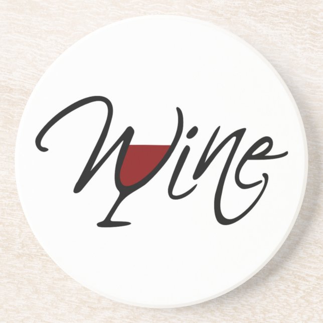 WEIN GETRÄNKEUNTERSETZER (Vorne)