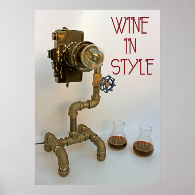 Wein in Style Poster! Poster (Vorne)
