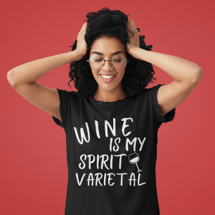 Wein ist mein Geist Varietät T-Shirt