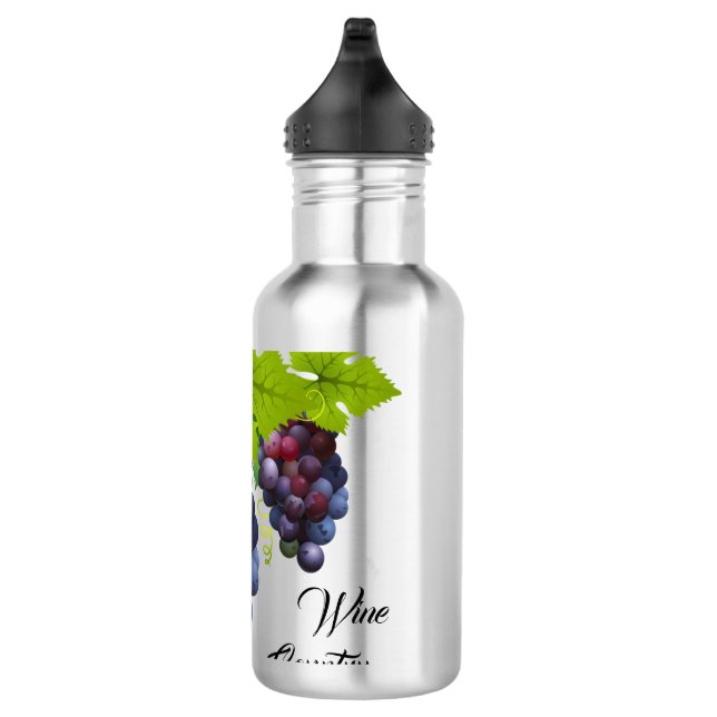 Wein Land Wasserflasche Edelstahlflasche (Rechts)