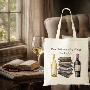 Wein-Lesezeichen Buchclub-Tragetasche Tragetasche
