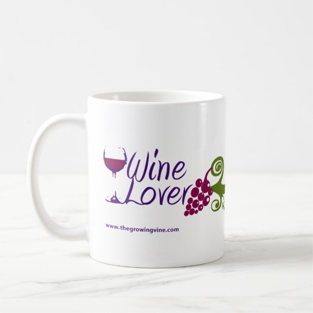 Wein-Liebhaber-Tasse Kaffeetasse (Links)