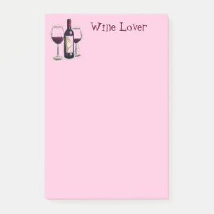 Wein Lover Post-it-Notes Post-it Klebezettel