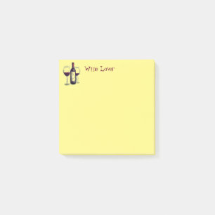 Wein Lover Post-it-Notes Post-it Klebezettel