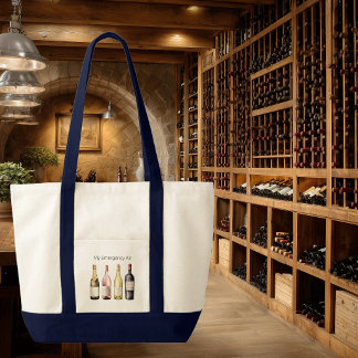 Wein Lover Tag Tasche mit Funny Sprichwort
