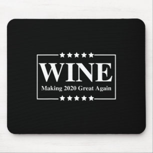 Wein macht wieder großartig - Trump lustiger Repub Mousepad