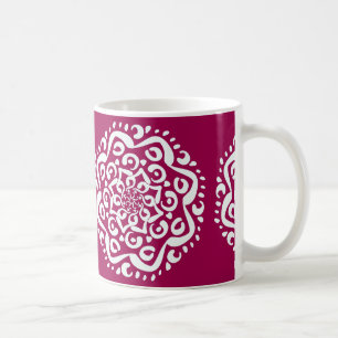 Wein Mandala Tasse