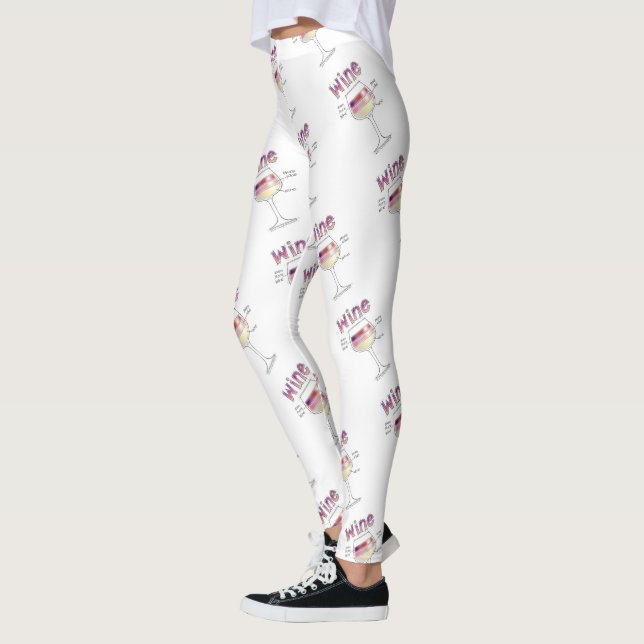 WEIN, MEHR WEIN, SOGAR NOCH MEHR WEIN LEGGINGS (Links)