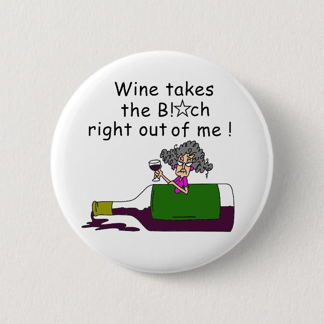 Wein mellows Me Button (Vorderseite)