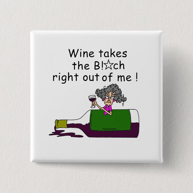 Wein mellows Me Button (Vorderseite)