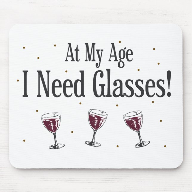 Wein Mousepad (Vorne)