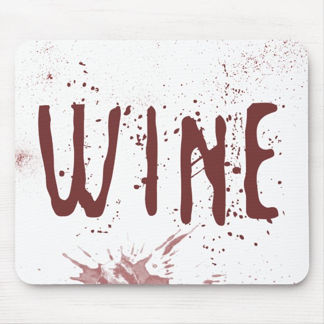 Wein Mousepad (Vorne)