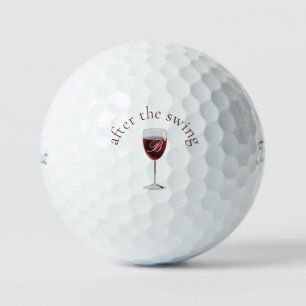 Wein nach dem Swing Monogram Titleist Pro VI Golfball