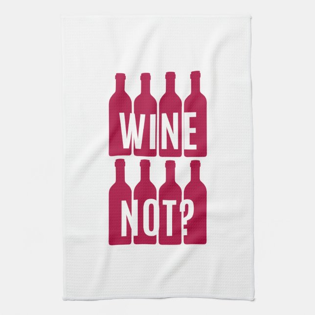 Wein nicht geschirrtuch (Vertikal)