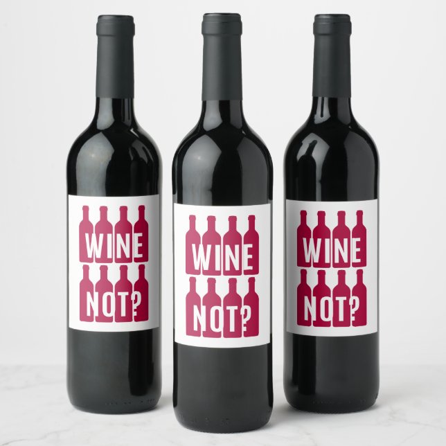 Wein nicht weinetikett (Flaschen)
