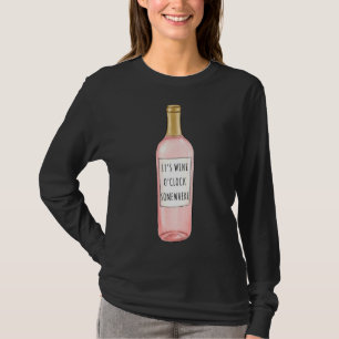 Wein O_Clock Irgendwo 22 T-Shirt