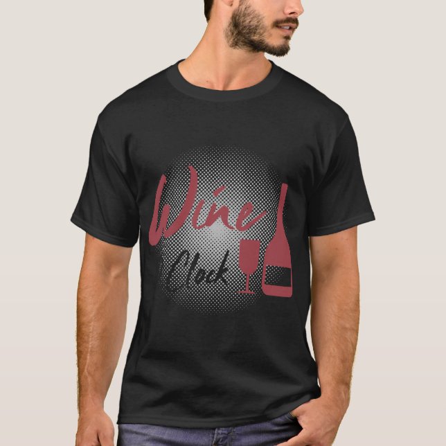 Wein O Uhr 33 T-Shirt (Vorderseite)