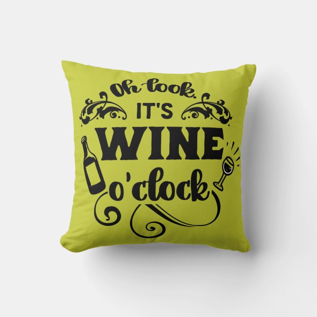 WEIN O'CLOCK KISSEN (Vorderseite)