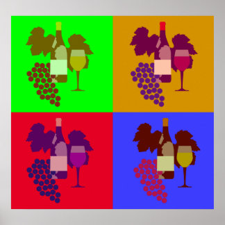 Wein Poster