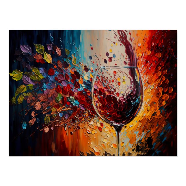 WEIN POSTER (Vorderseite)