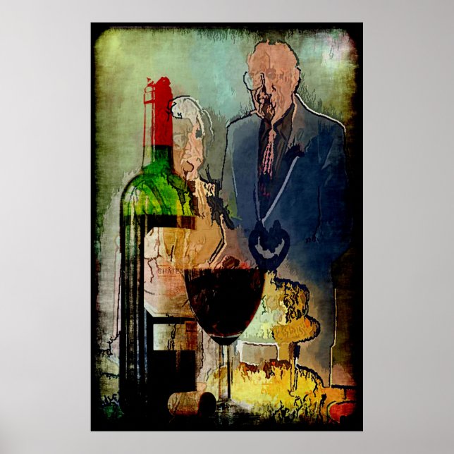 Wein Poster (Vorne)